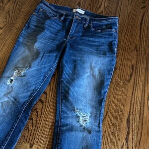 Madewell ‘Skinny Skinny’ Distressed Jeans Size 31